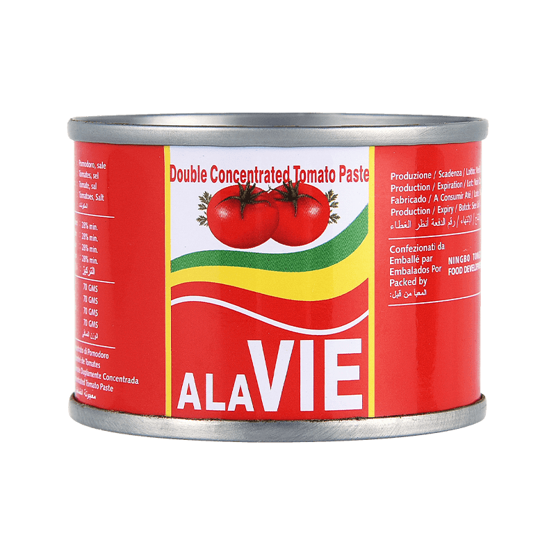 60g Pâte de Tomate en Conserve (Ouverture facile/ Ouverture dure)