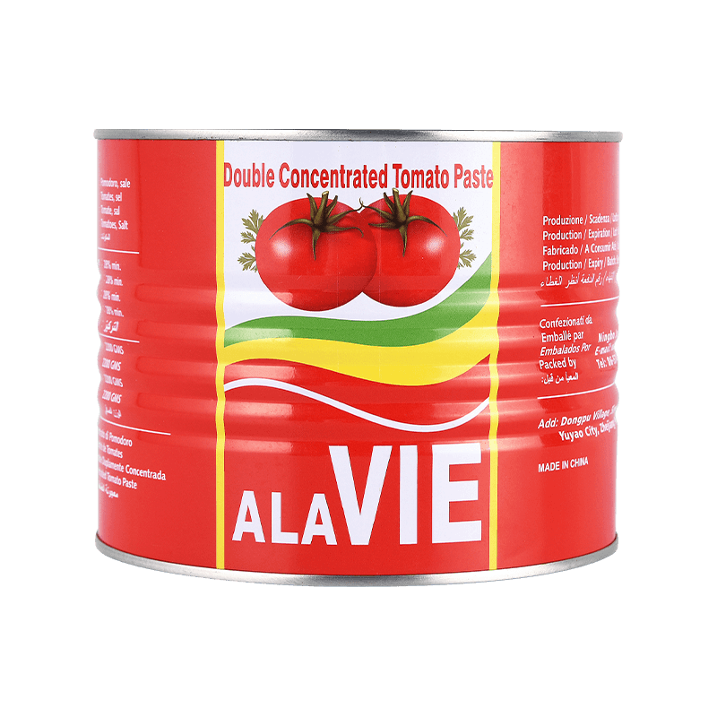 2200g Pâte de Tomate en Conserve (Ouverture facile/ Ouverture dure)